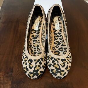 Steven Leopard Print Women's Flats